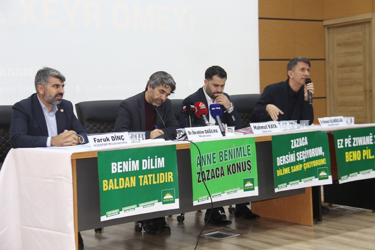 Dinç: Dillere düşmanlık fıtrata ve Allah'ın taksimatına düşmanlıktır