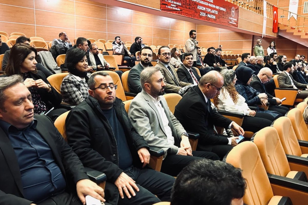 Siirt İl Sağlık Müdürü Hacıoğlu 5. Bölge ASKOM toplantısına katıldı