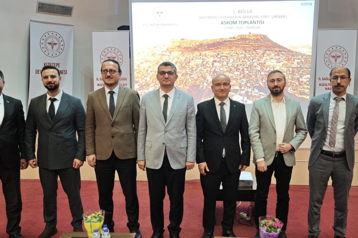 Siirt İl Sağlık Müdürü Hacıoğlu 5. Bölge ASKOM toplantısına katıldı