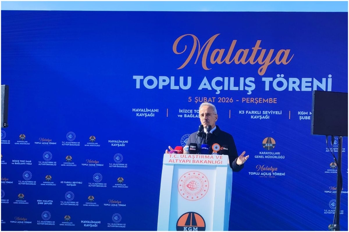 Bakan Uraloğlu Malatya’ya üç yatırım müjdesini verdi