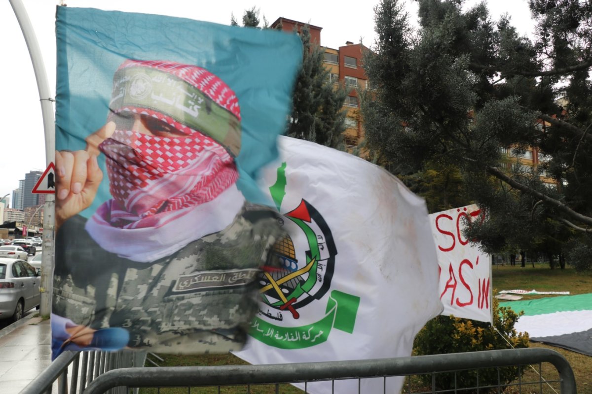 ABD Büyükelçiliği önünde Gazze nöbeti: Gerçek adalet sağlanana kadar susmayacağız