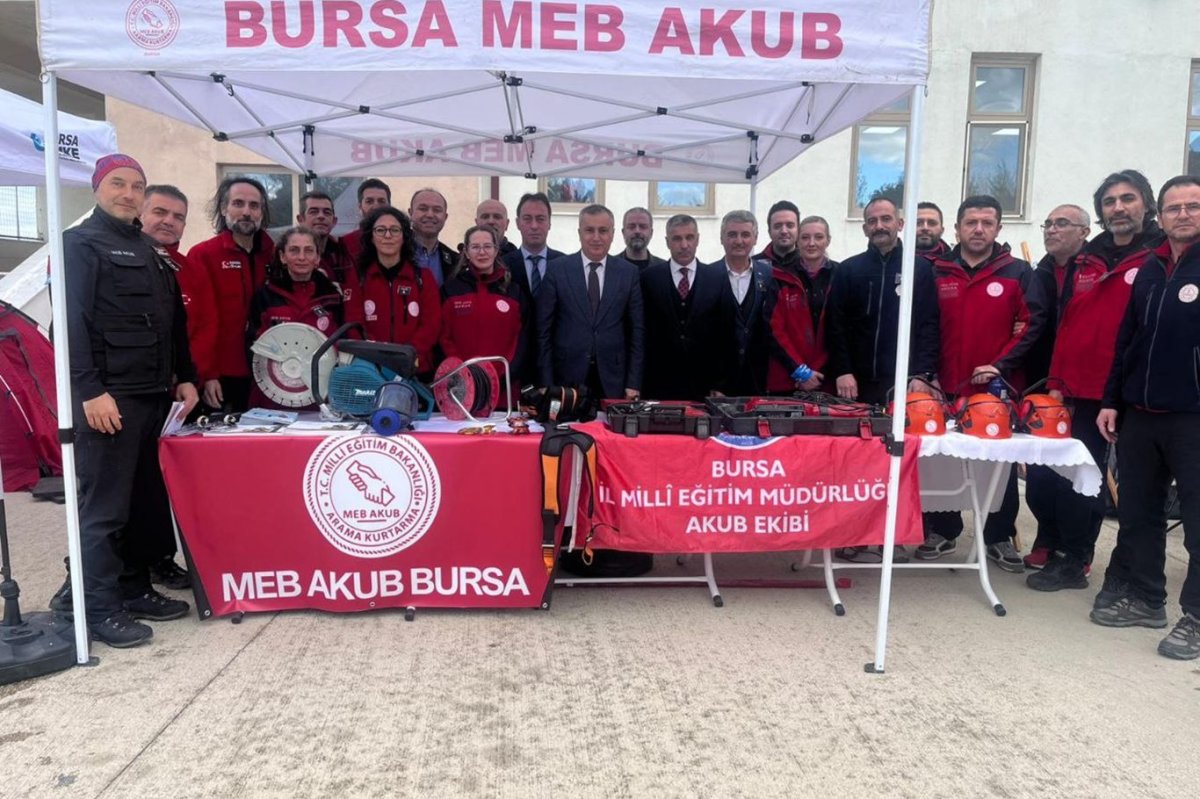 Bursa'da 6 Şubat depremleri dolayısıyla anma programı düzenlendi