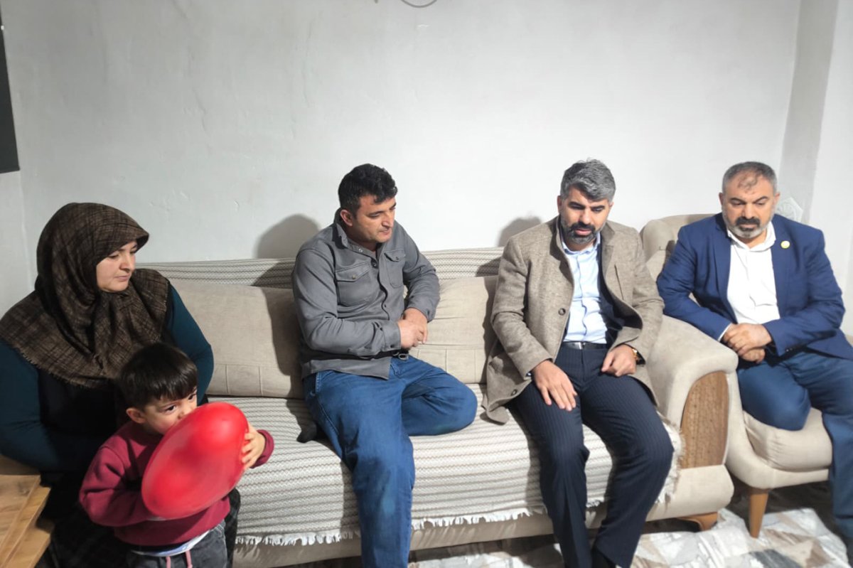 Milletvekili Dinç'ten depremzedelere ziyaret