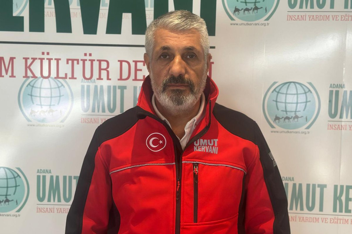 Umut Kervanı Adana Arama Kurtarma Başkanı Dizlek: “Afetlere karşı hep birlikte hazırlıklı olmalıyız"