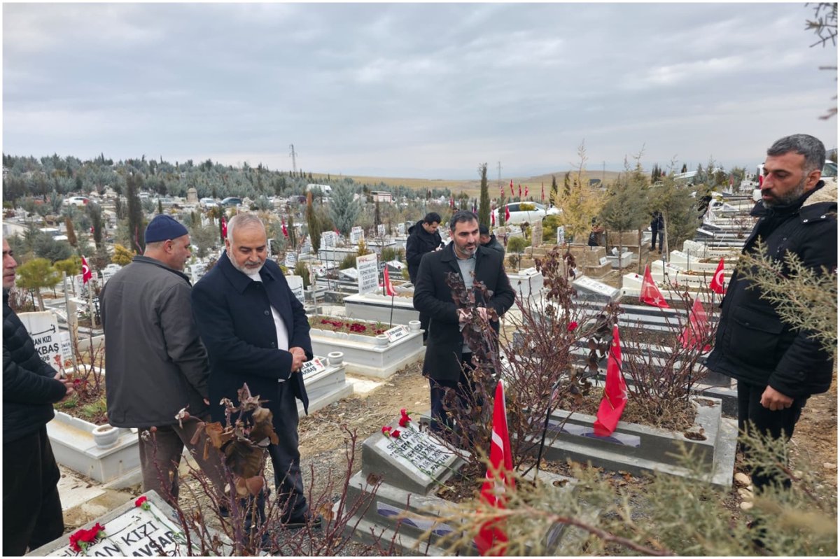 Umut Kervanı Vakfı’ndan 6 Şubat depremlerinin yıl dönümünde Malatya’ya ziyaret