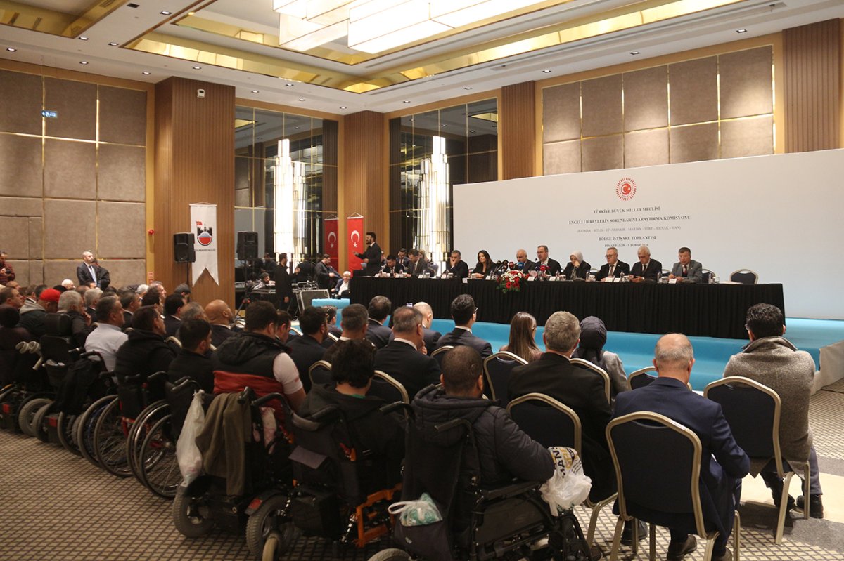 TBMM Engelli Komisyonu Diyarbakır'da: Bu mesele 86 milyonun vicdan konusudur