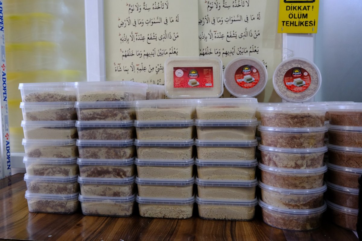 Ramazan öncesi tahin üretiminde yoğunluk yaşanıyor