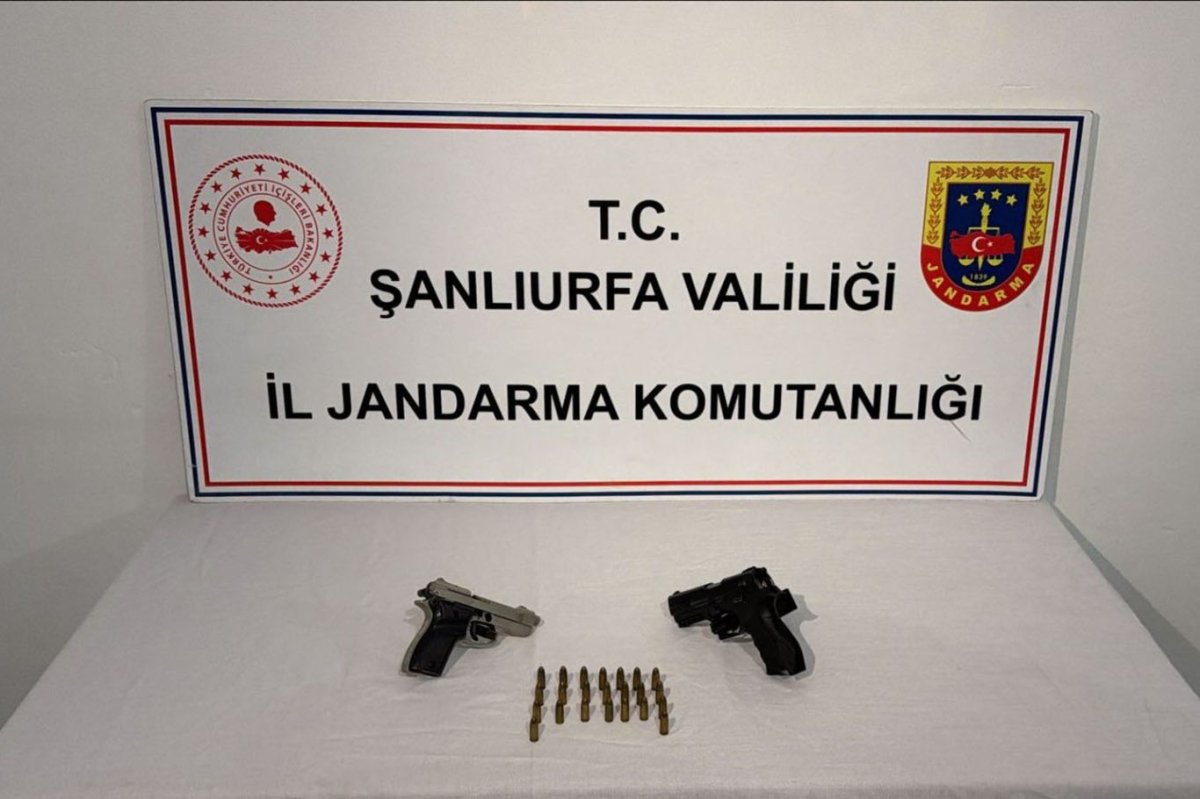 Şanlıurfa’da ruhsatsız silah operasyonunda 7 şüpheli yakalandı