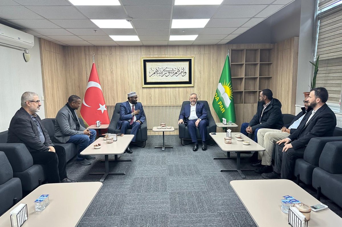 Somalili heyetten HÜDA PAR'a ziyaret
