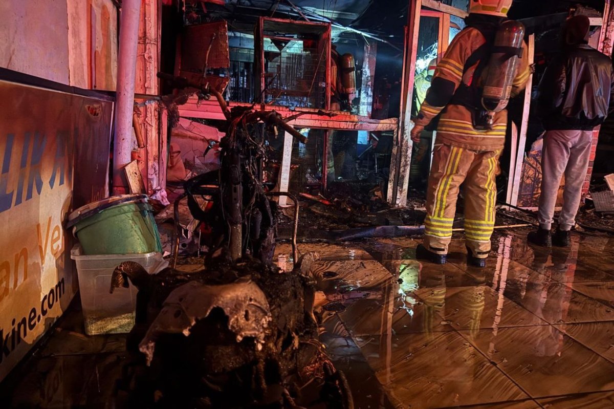 Bursa’da balıkçı dükkânında yangın: İş yeri kullanılamaz hale geldi