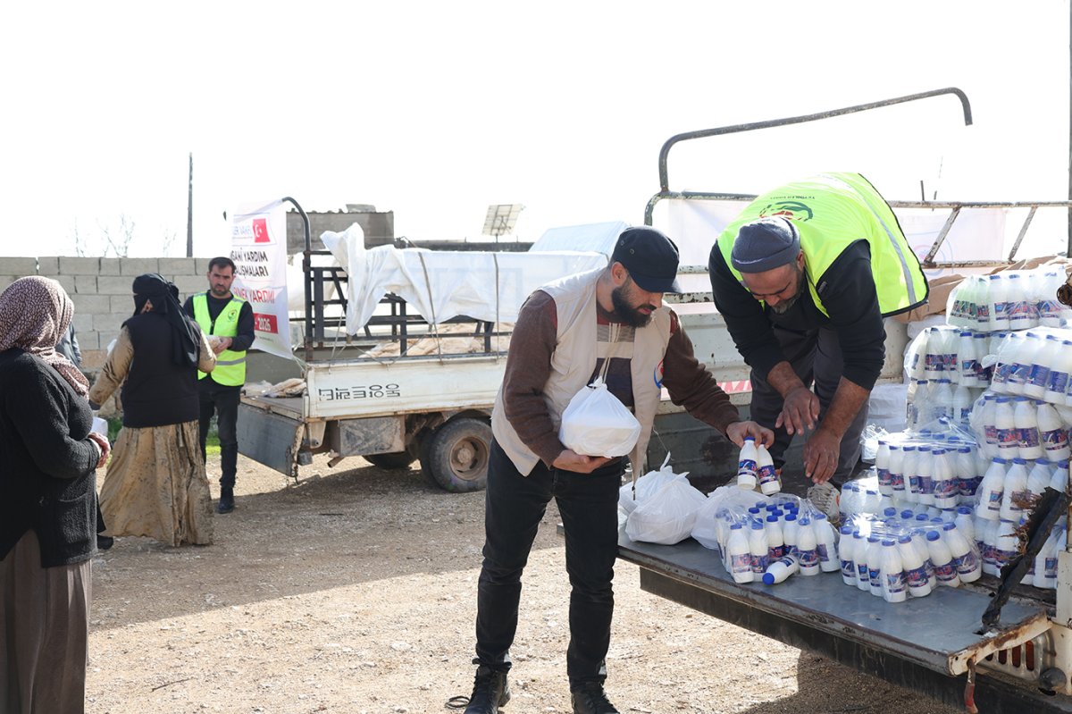 Yetimler Vakfı’ndan Kobani’de sivil halka insani yardım