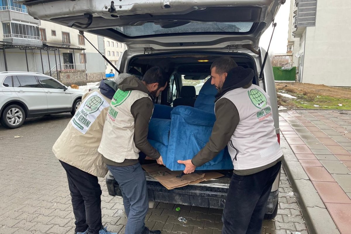 Bingöl'de Umut Kervanı, Yağmur’un talebine kayıtsız kalmadı