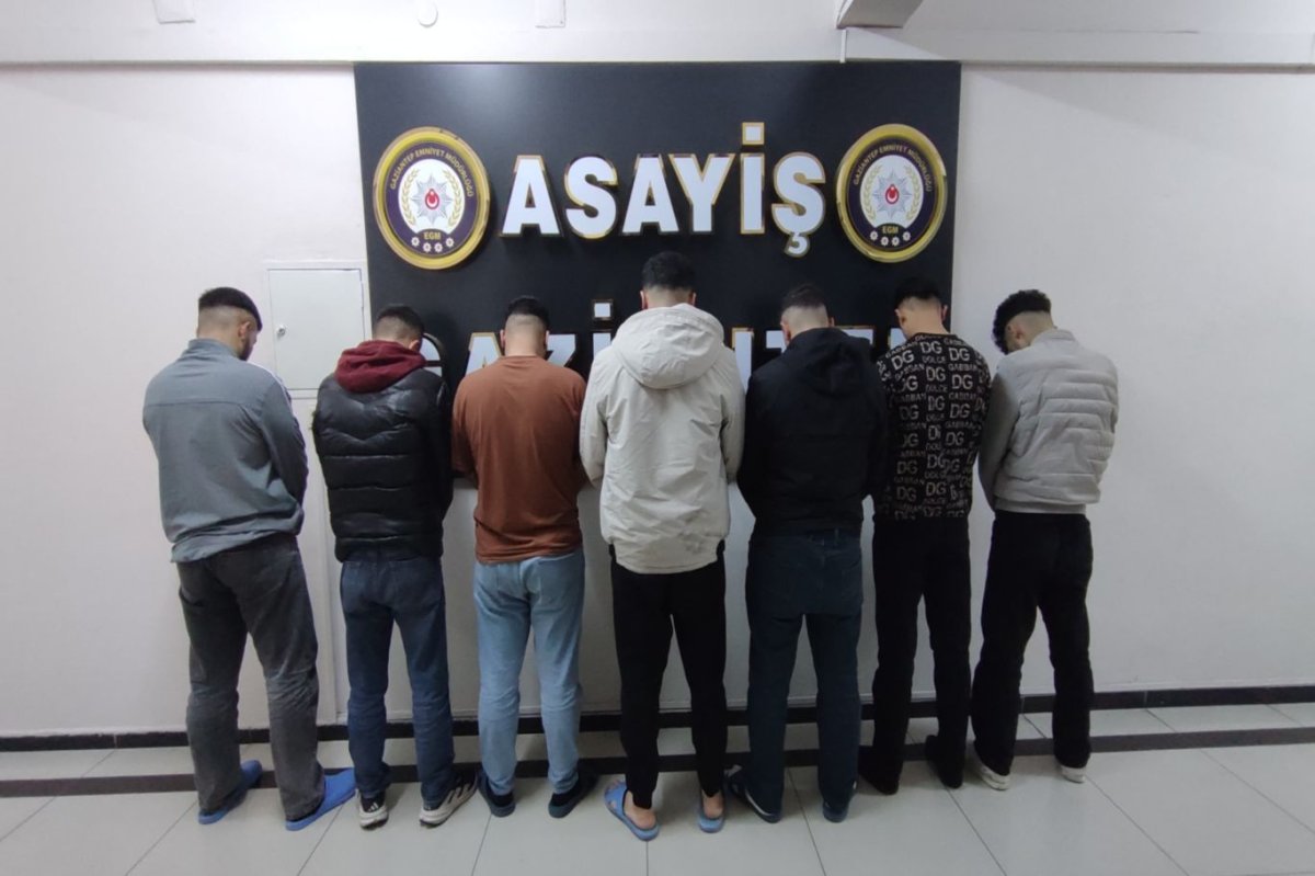 Gaziantep'te silahlı saldırıya karışan 7 şüpheli tutuklandı