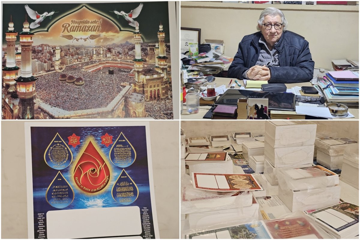 Türkiye’nin en eski ve 52 yıllık takvim ustası Ertürker: İmsakiye ve takvim devri kapanıyor