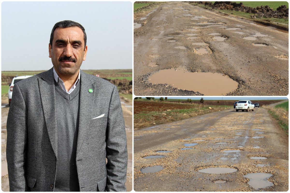 HÜDA PAR Çınar İlçe Başkanından çağrı: Kırsaldaki grup yollarına gerekli bakım ve onarım yapılmalı