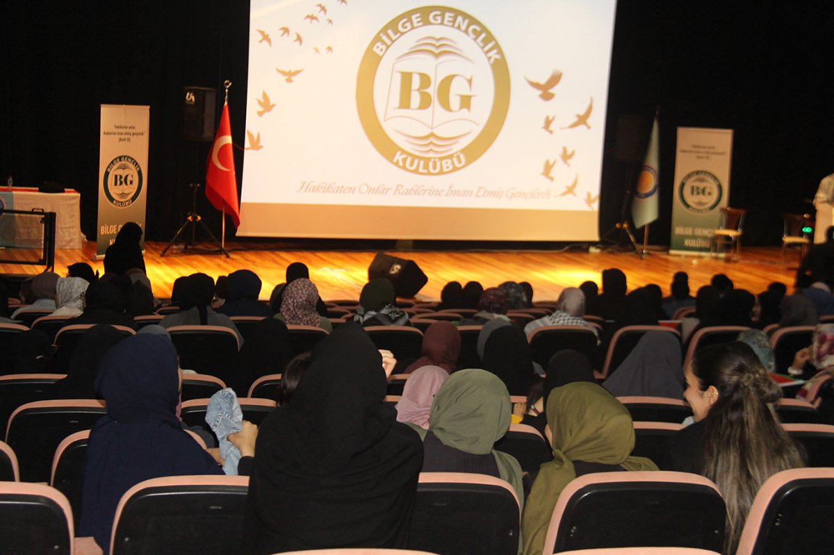 Bilge Gençlik Kulübü Dicle Üniversitesi'nde "Gazze ve Şehadet" programı düzenlendi