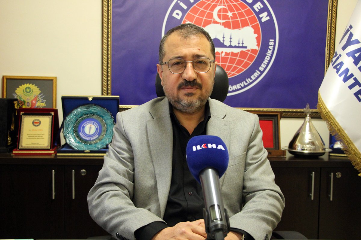 Diyanet-Sen Gaziantep Şube Başkanı Göral'dan Gazze'ye yardım çağrısı