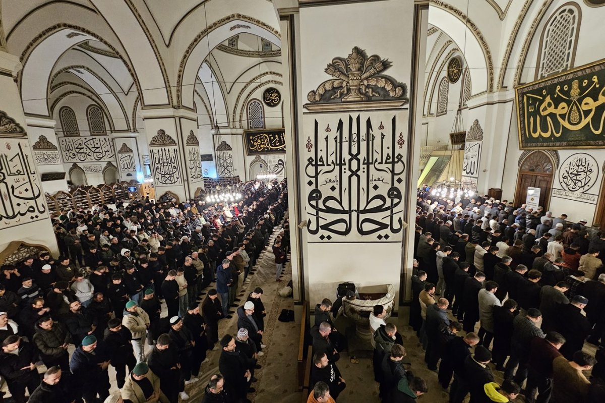 Ramazan ayının ilk teravihi eda edildi