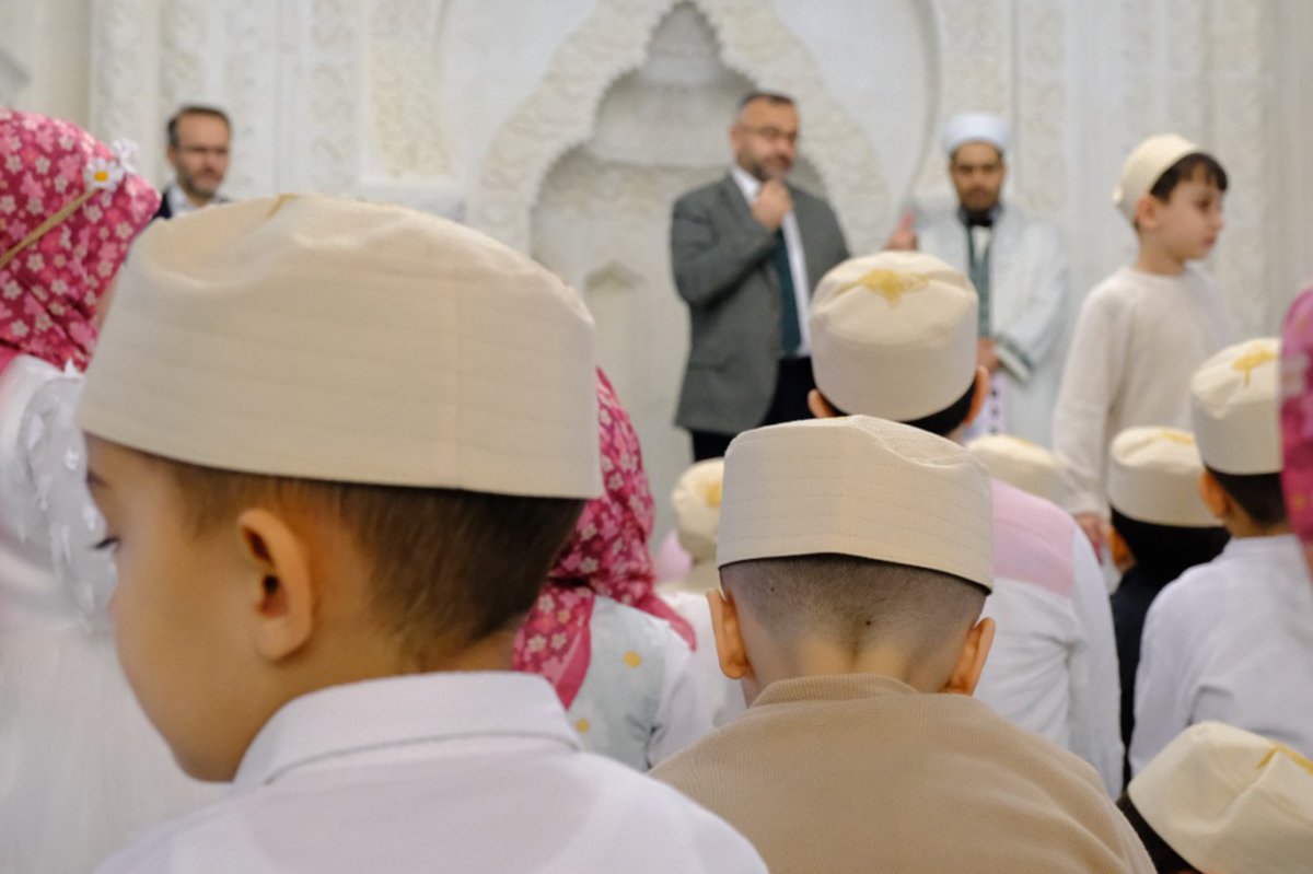 Malatya'da 4-6 Yaş Kur'an Kursu öğrencilerinden anlamlı etkinlik