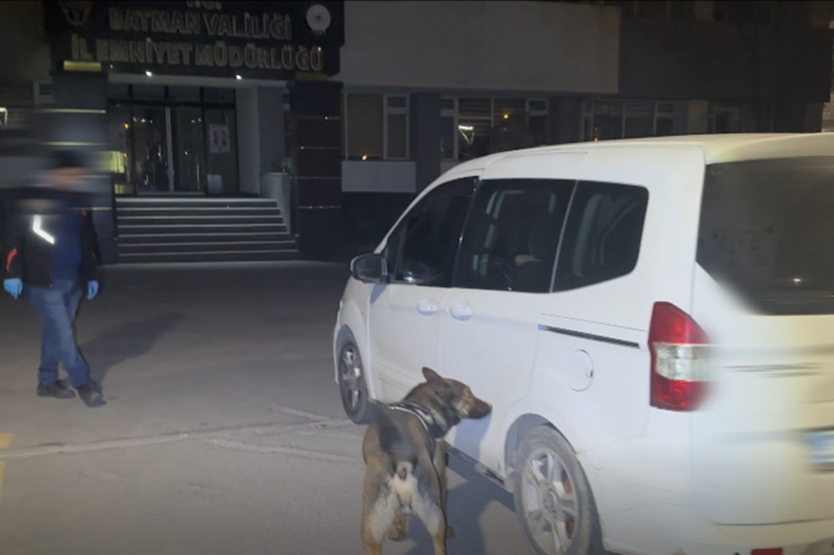 Batman'da 4 kilo metamfetamin ele geçirildi