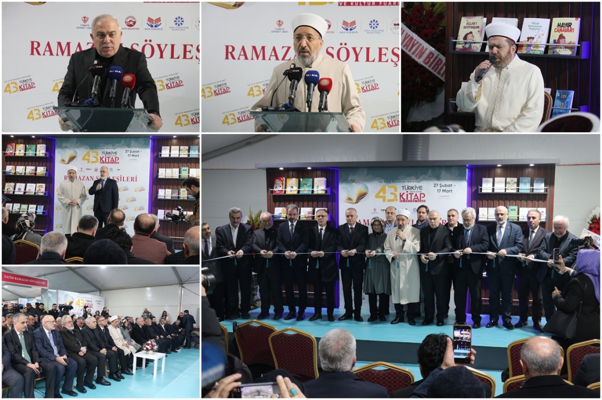 "43. Kitap Ve Kültür Fuarı" İstanbul'da açıldı