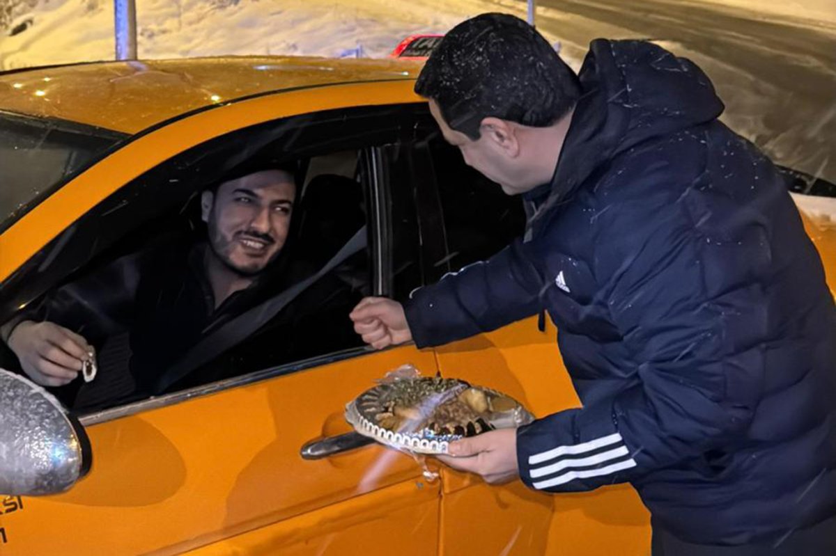 Battalgazi’de karla mücadeleye gece denetimi