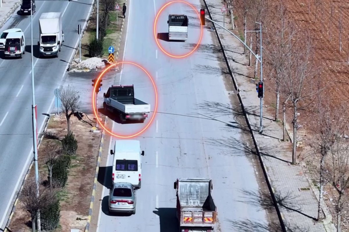 Gaziantep’te kırmızı ışık ihlaline 18 milyon lirayı aşkın ceza