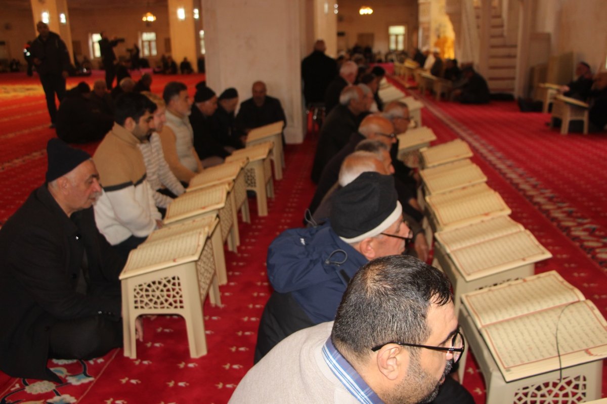 Mardin İl Müftüsü Türkmen: Mukabeleye büyük bir iştiyak var