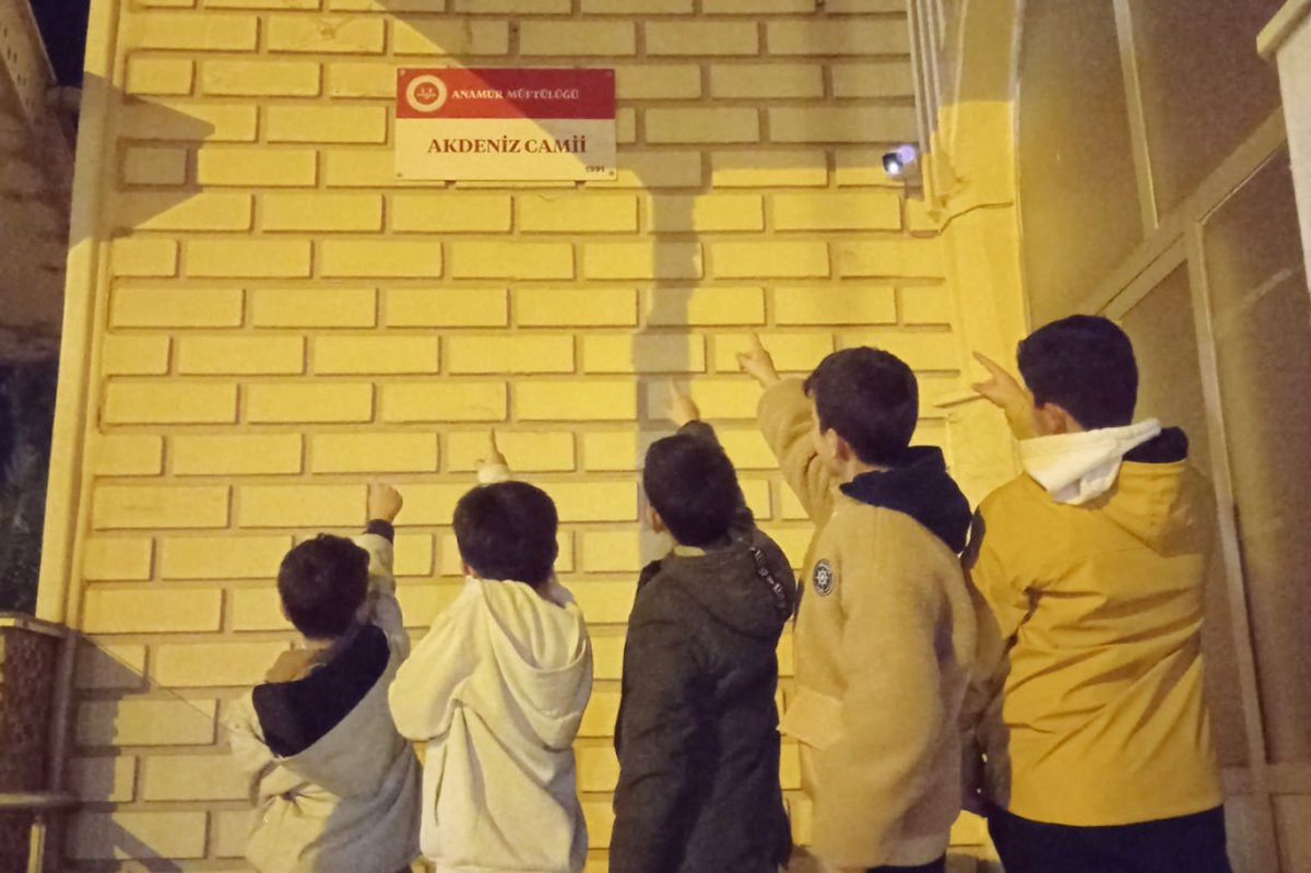 ÇEDES Projesiyle gençlerden anlamlı hareket: "Arkadaşlarımla camideyiz"