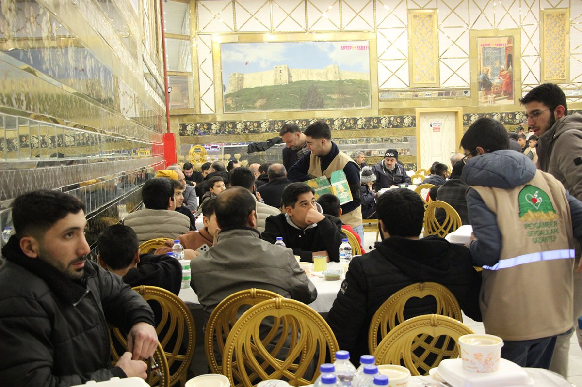 Gaziantep’te "Kardeşlik Sofrası" kuruldu