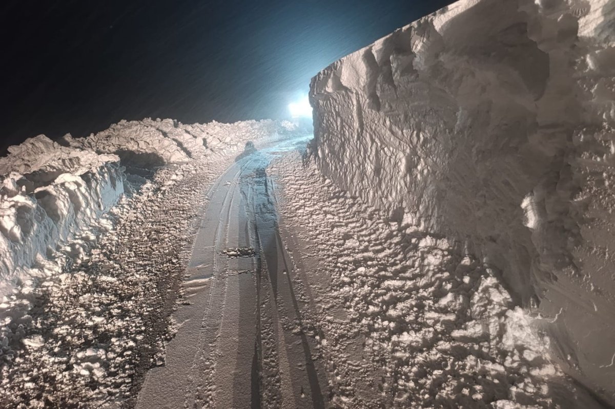 Siirt’te kardan kapanan köylerdeki hastalar hastanelere ulaştırıldı