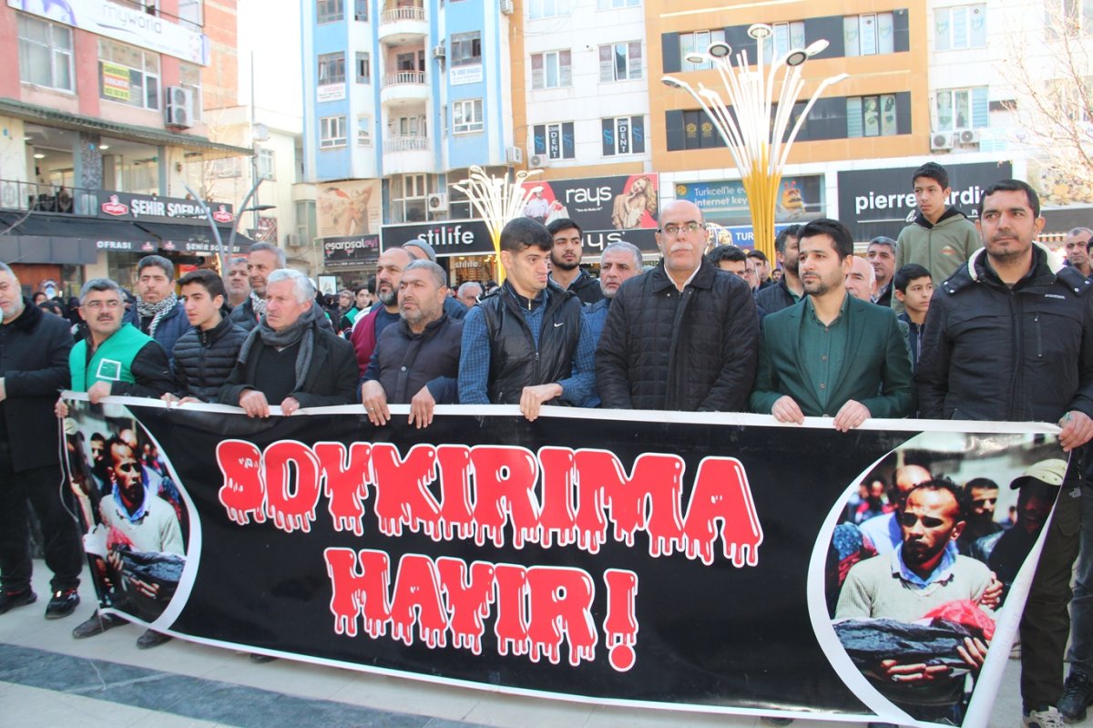 Batman'da İran'a yönelik saldırılara tepki: "Zulme karşı tarafsızlık yoktur"