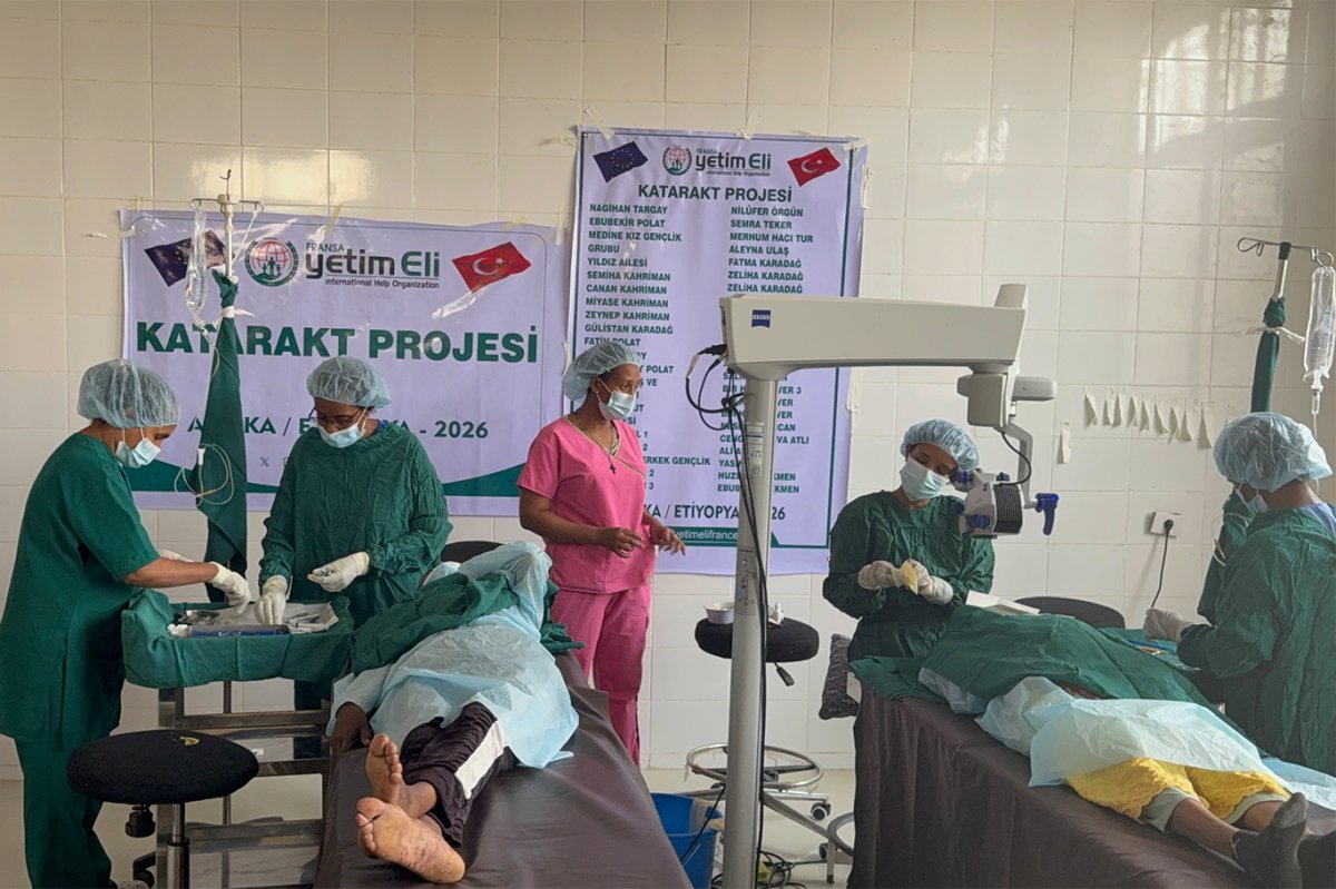 Fransa Yetim Eli’nden Etiyopya'da katarakt hizmeti