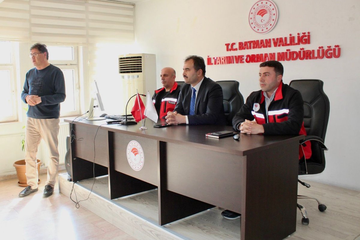 Dane mısır üreticilerine ekim öncesi bilgilendirme toplantısı