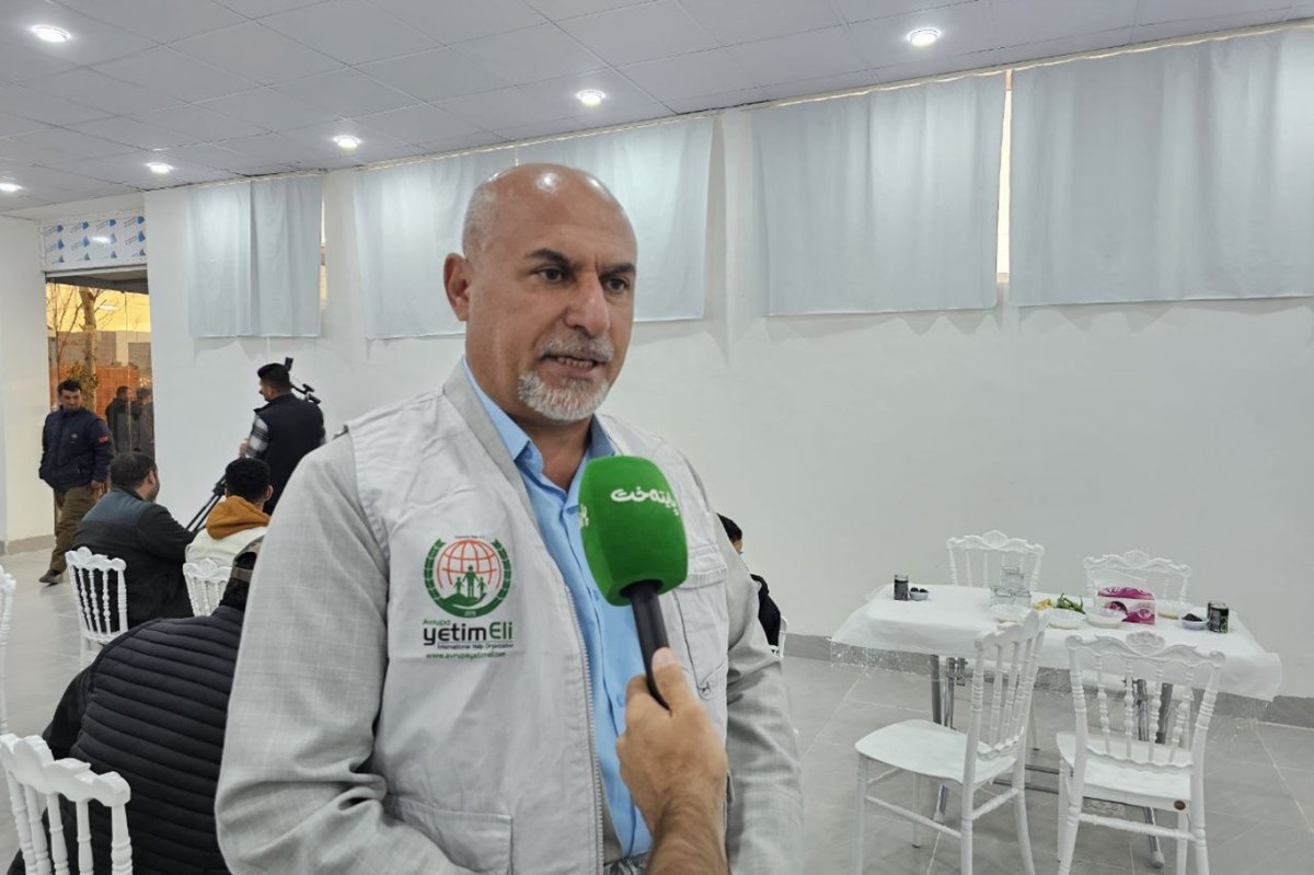 Avrupa Yetim Eli'nden Halepçe'de İftar