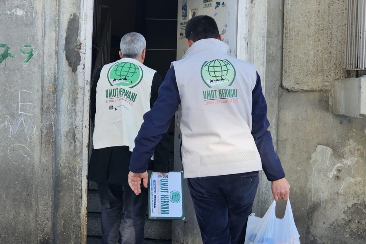 Genç Umut Kervanı’nın Ramazan ayı yardımları devam ediyor