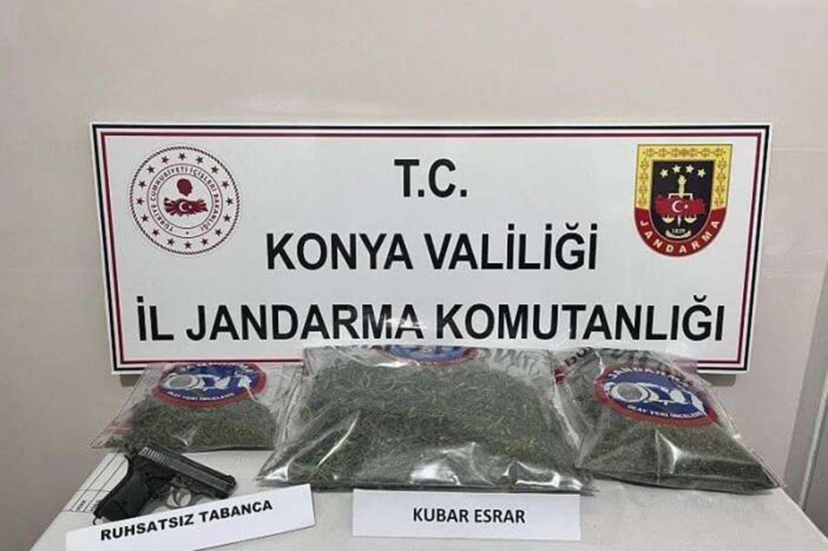 Konya’da uyuşturucu operasyonu: 21 tutuklama