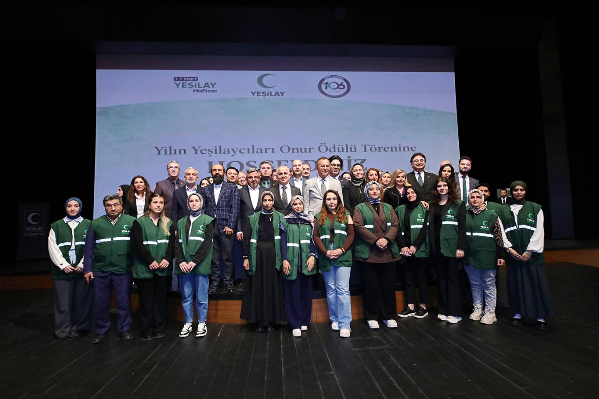 Gaziantep'te bağımlılıkla mücadeleye katkı sunanlara onur ödülü