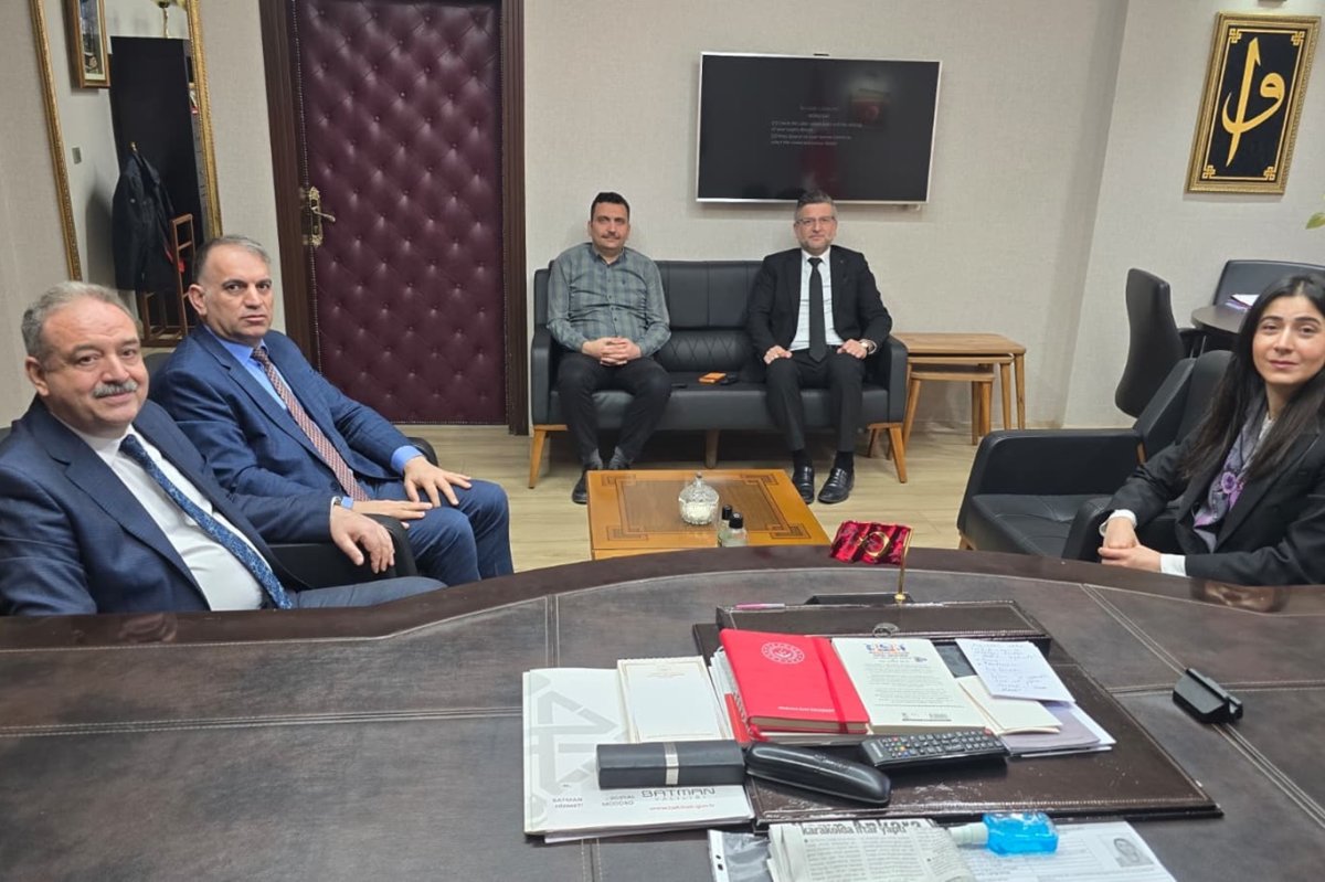 Sosyal Yardımlar Daire Başkanı, Batman programında temaslarda bulundu