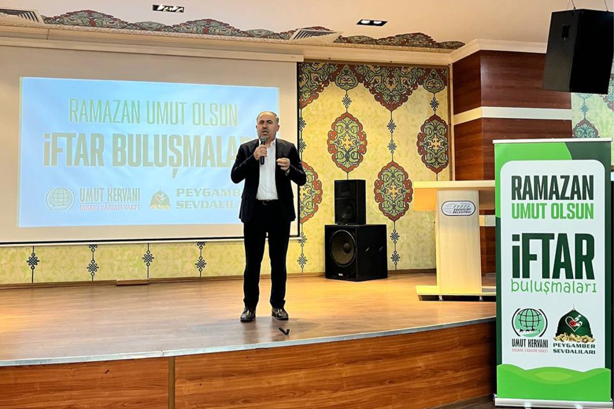 Umut Kervanı ve Peygamber Sevdalıları'ndan ortak iftar programı