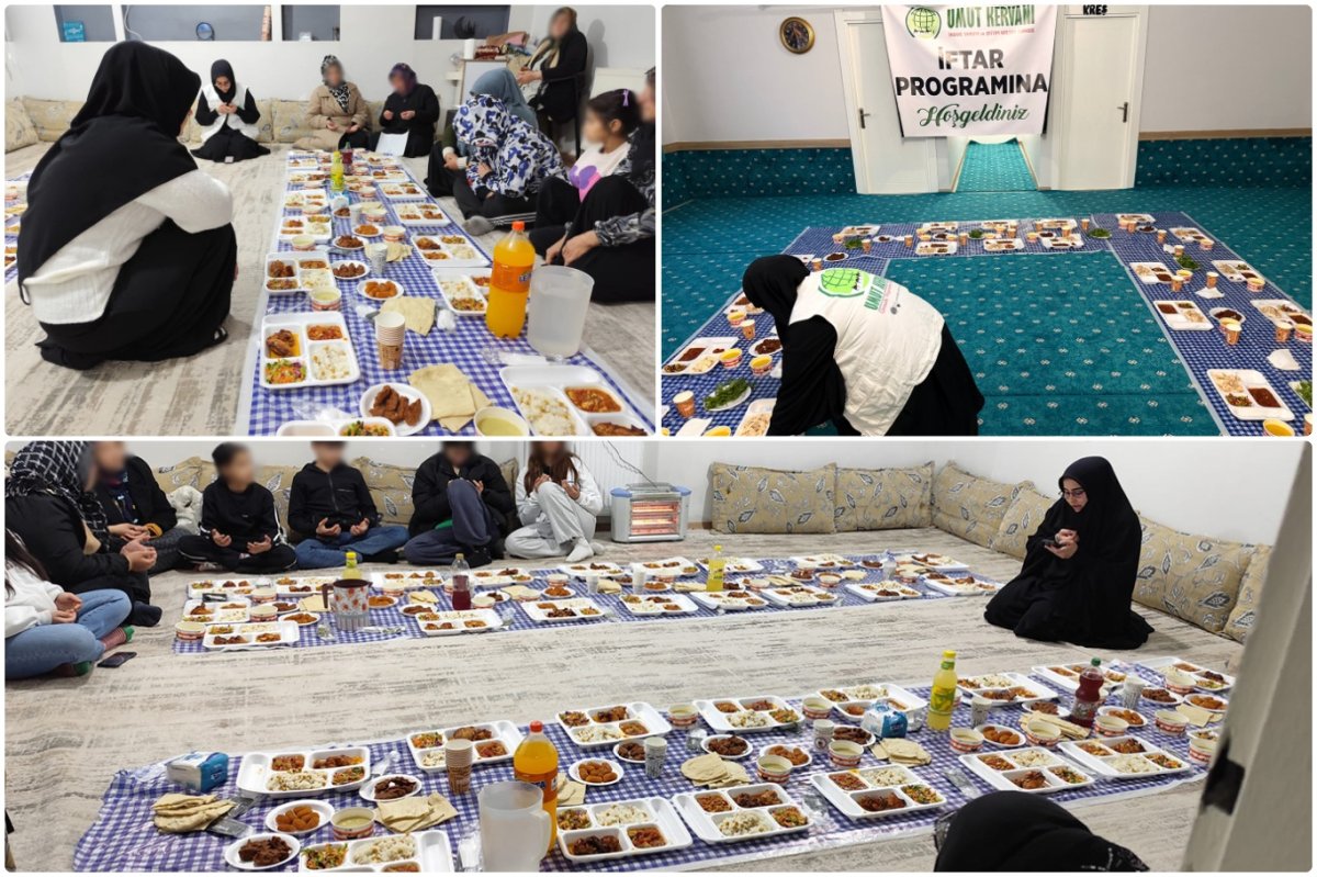 Umut Kervanı Diyarbakır'da ihtiyaç sahibi ailelerle sofralarda buluşuyor