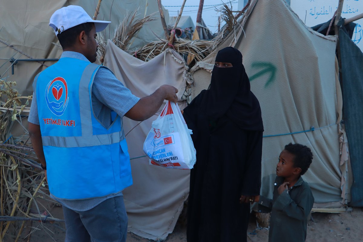 Yetimler Vakfı Yemenli mazlumları unutmadı
