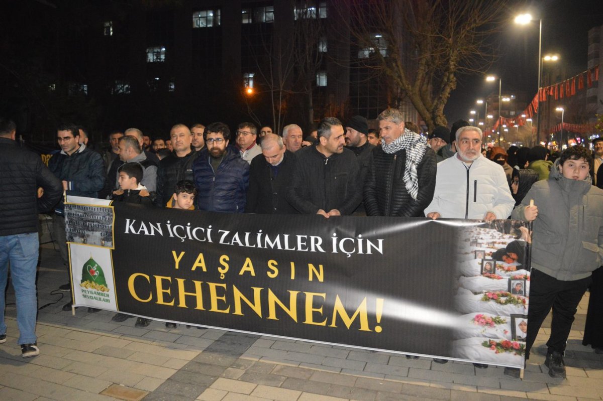 Siirt’te ABD ve siyonist işgal rejiminin İran’a yönelik saldırılarına sert tepki