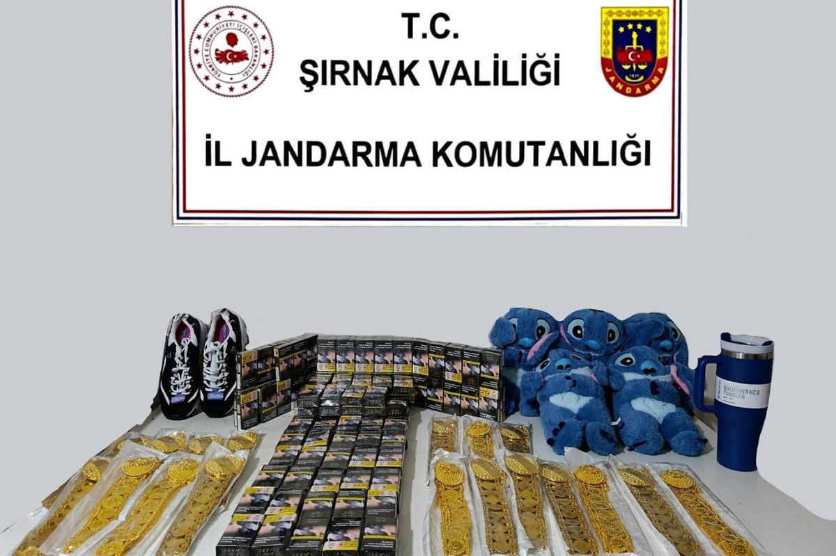 Şırnak'ta kaçakçılık ve asayiş operasyonu: 152 gözaltı