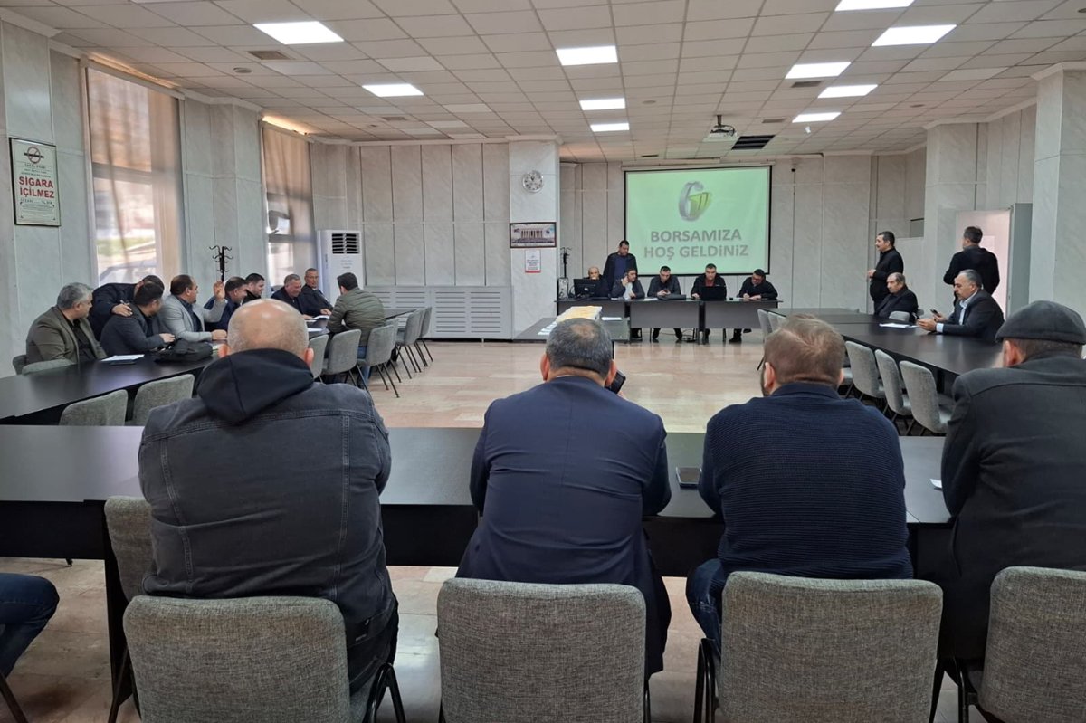 TİGEM’in 13,5 bin tonluk mısır satışı GTB’de gerçekleştirildi