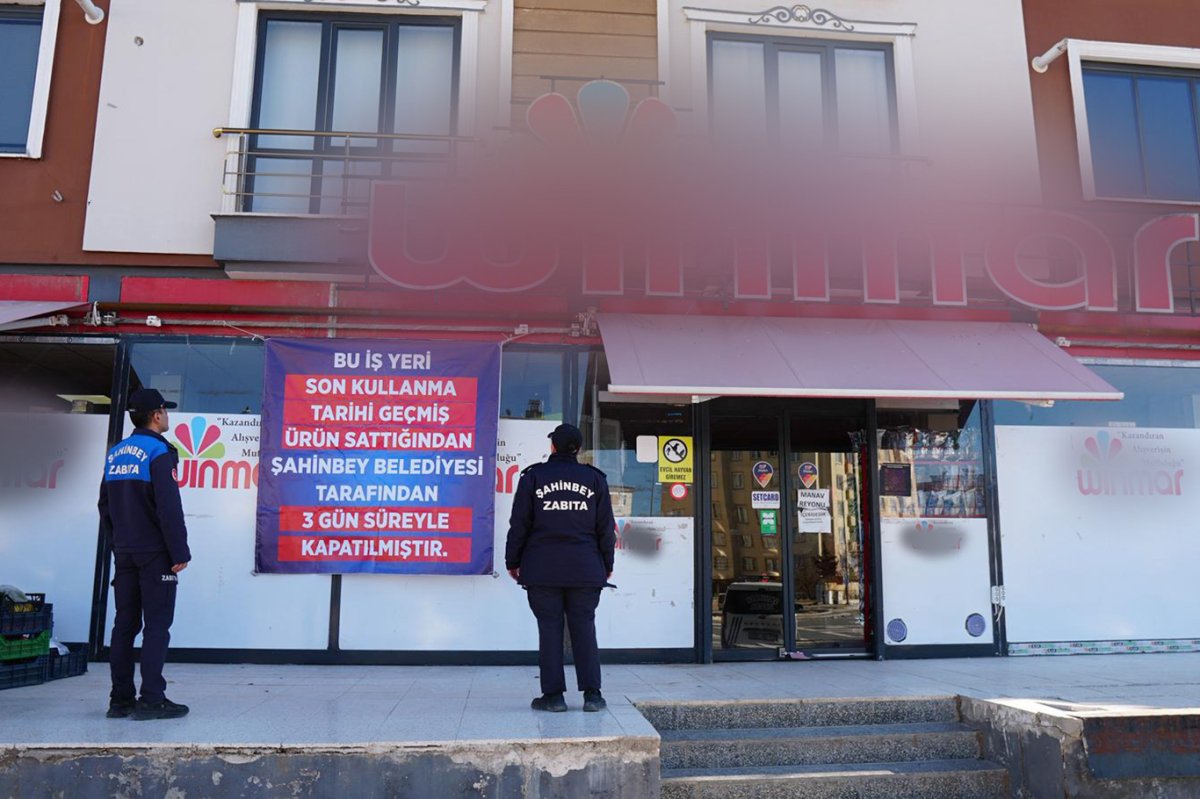 Gaziantep'te hijyen kurallarına uymayan iş yerleri kapatıldı