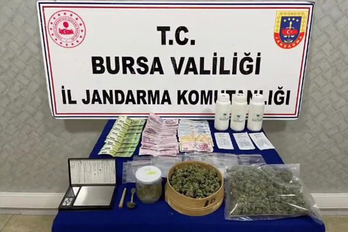Bursa’da uyuşturucu operasyonunda çok sayıda şüpheli gözaltına alındı