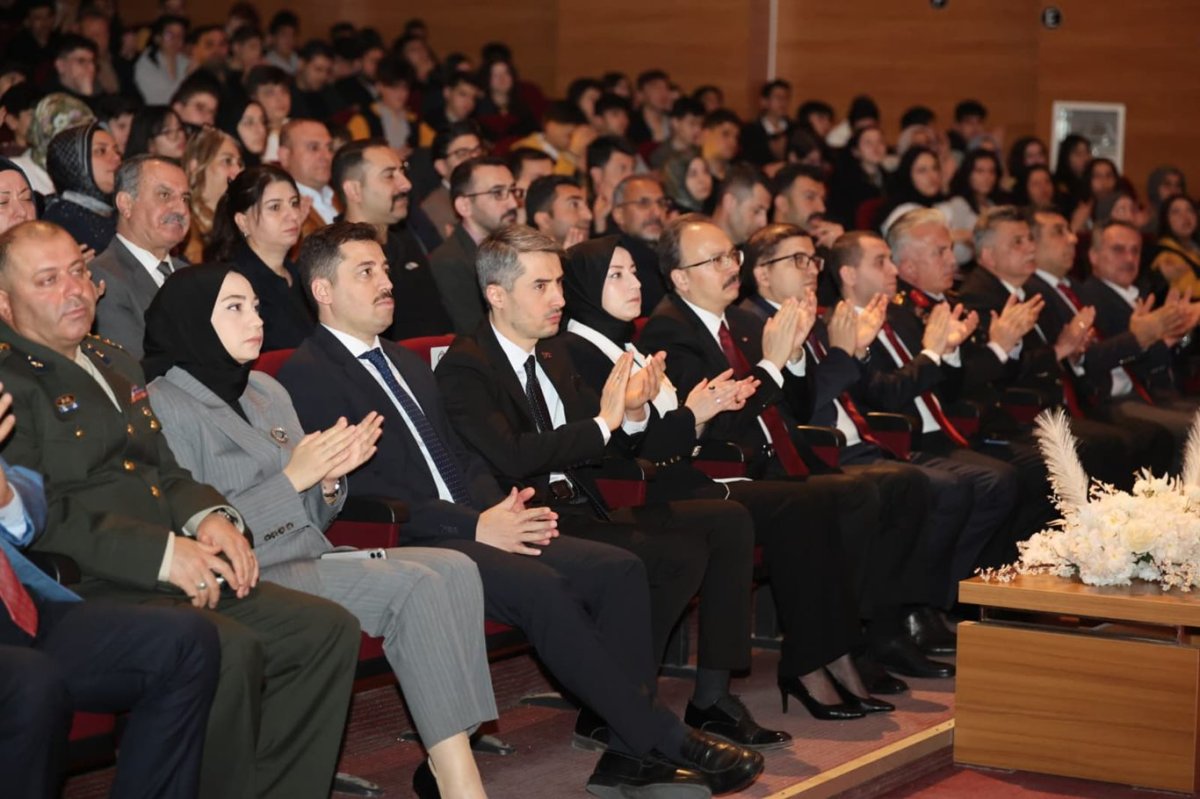 Siirt’te İstiklal Marşı’nın kabulü ve Mehmet Akif Ersoy anıldı