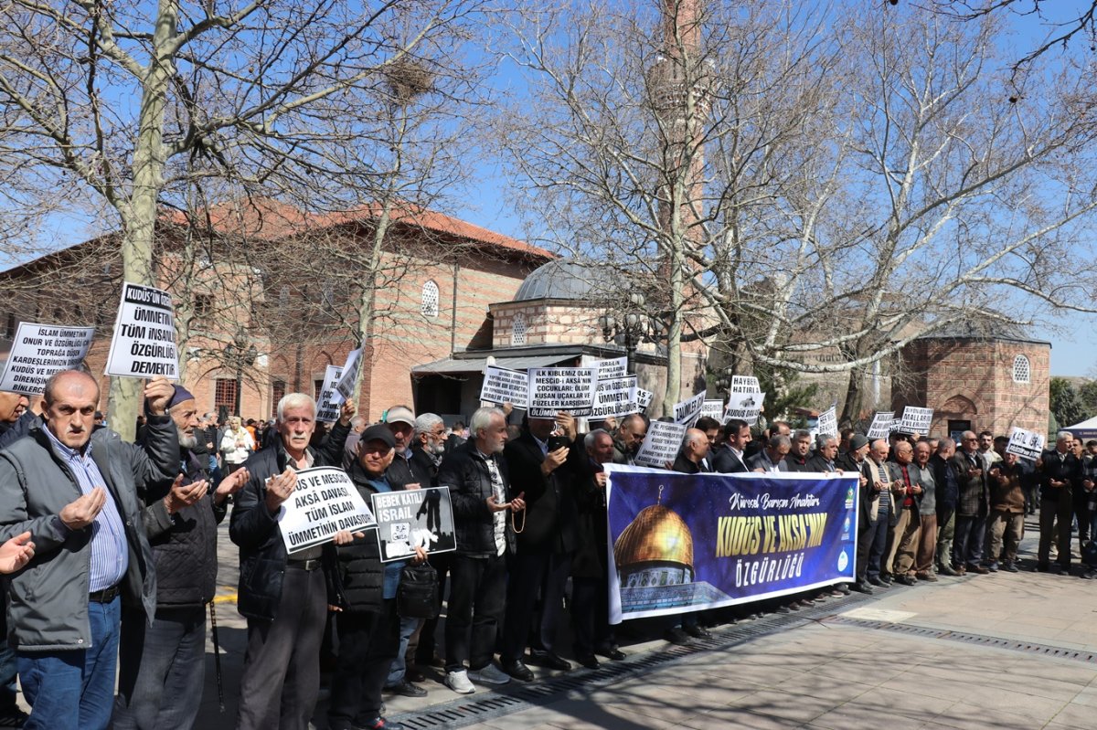 HÜDA PAR Milletvekili Demir: Filistin ve Kudüs, asla siyonizmin vatanı olmayacaktır