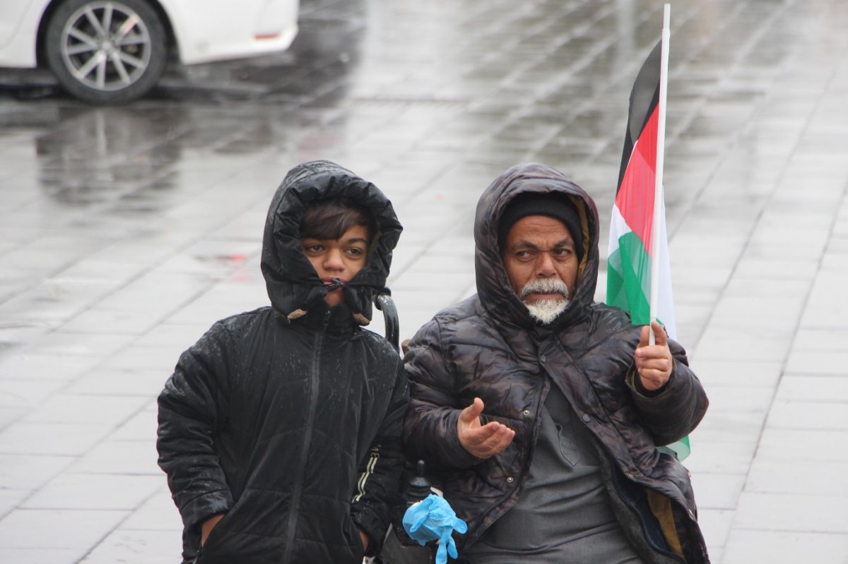 Mardin'de "Dünya Kudüs Günü" münasebetiyle basın açıklaması düzenlendi
